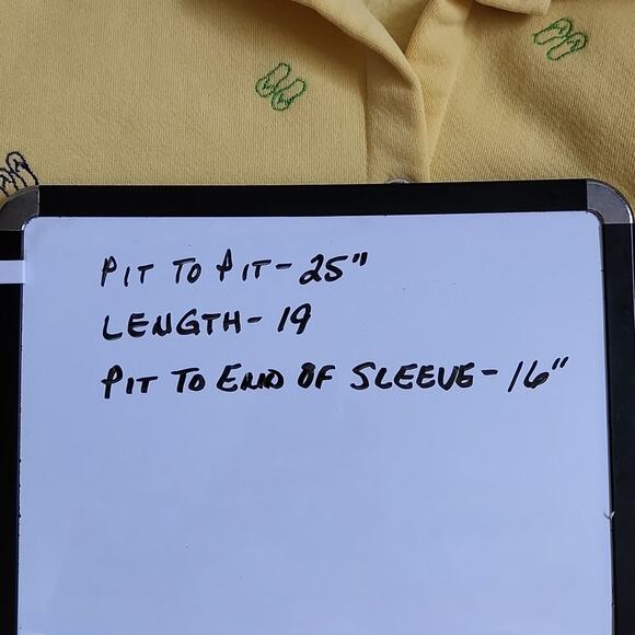 Vintage Can-Do Fashions Womens Yellow Flip Flop Sweatshirt Jacket Size XL Beach - Picture 8 of 11